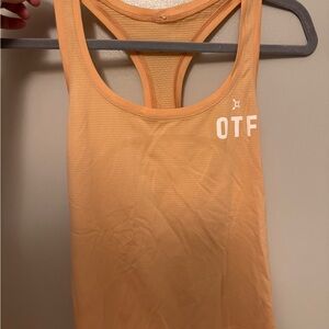 Lululemon Athletica Orange Tank Top